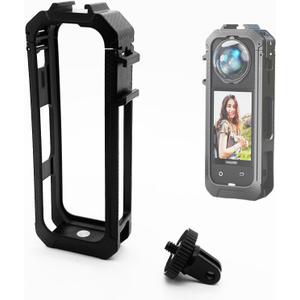 Insta 360 X5 Frame, Protective Cage for Insta360 X5 Mounting Bracket Case housing Mount Accessories