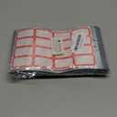 100 Pack 5x8 Mylar Bags for Food Storage and Resealable Stand Up for Small Business Packaging Supplies Great for Party Favor Food Storage (sliver)