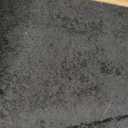 TYUU Black Bathroom Rug, Ultra Soft Bath Rugs Non Slip Washable, Super Absorbent Quick Dry Bath Mat with Rubber Backing for Bathroom Floor, Shower, or Sink, Black 24" x 36"