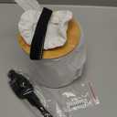 Premium Sourdough Starter Jar - 50 oz Large Glass Jar with Bamboo Lid, Cloth Cover, Date Tracker, Thermometer and Scraper, Stylish Design and Wide Mouth Starter Kit