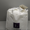 Lush Decor - Comforter Set, Soft Ruffled Bedding with Matching Sham, Cozy Essentials, Elegant Bedroom Decor (Reyna White, Twin XL)