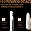 Brown Leopard Print Phone Case for iPhone 15 Pro Max ( 6.7inch ) - Compatible with MagSafe - 10ft Drop Tested, Soft Cheetah Protective Phone Case Cover with Wrist Lanyard Strap for Girls Women