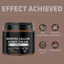 2 x Beef Tallow for Skin, Tallow Honey Balm, Natural Organic Moisturizer Leaves Skin Soft And Smooth, Deeply Moisturizing for Face and Body Sensitive Dry Skin Repair, 2.12 OZ