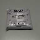 TCCFCCT High Visibility Shirt for Men Class 3 Construction Shirts with Pocket, Hi Vis Reflective Safety Work Shirts for Men Women, Short Sleeves, Durable & Breathable, DC-Light Gray 3XL