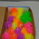 24 PCS Light Up Balls Valentines Day Gifts for Kids Light Up Party Favors for Kids Classroom Valentines Goodie Bags Stuffers Prizes LED Puffer Balls Pinata Bulk Toys New Year's Eve Party Supplies