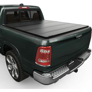 AUTOSAVER88 Hard Quad Fold Truck Bed Tonneau Cover Fit for Dodge Ram 1500 (Classic & New) 2009-2026 with 5.7ft Bed Without Rambox