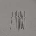 Yard Sign Stakes - 12 Pack Heavy Duty Metal Wire Stakes for Garden Lawn Signs 13'' Alternative to H Frame Stakes for Corrugated Plastic Yard Signs Holder