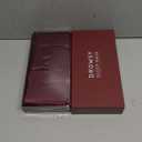 DROWSY Silk Sleep Mask - Face-Hugging, Padded Cocoon for Luxury Sleep in Total Darkness - 100% Pure Mulberry Silk (La Vie En Rouge)