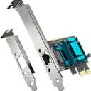 2.5GBase-T Gigabit Network Card PCI Express Ethernet Adapter (RTL8125B) NIC Support PXE for Windows 10/8/7/Mac and Linux OS with Low Profile