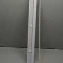 LOTUS & WINDOWARE Cordless Mini Blind, 1" Vinyl Slats, 34" Wide x 54" Long - White, Window Blinds for Home and Office, Interior Door Blinds - Light Filtering