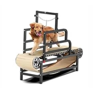 Dog Treadmill Dog Pacer for Large Medium Dogs, Dog Running Machine Exercise Equipment Pet Treadmill for Indoor Home, Up to 220 lb