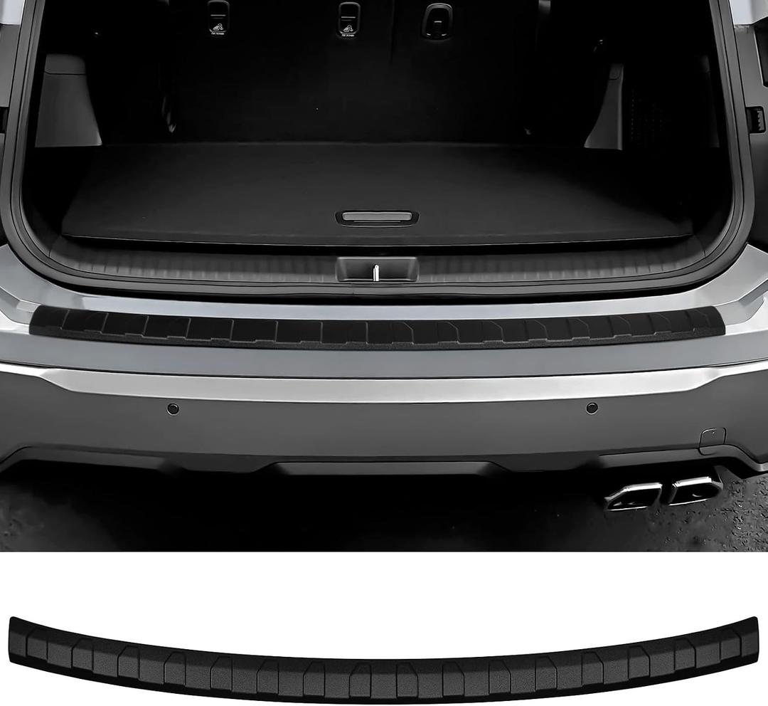 Hellet Rear Bumper Protector for Kia 2020-2025 Telluride Accessories Matte Black ABS Plastic Material Rear Bumper Guard Trim