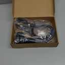 Lamicall Gooseneck Phone Holder for Bed - Cell Phone Mount Clamp Clip, Flexible Long Arm, Overhead Mount for Desk Headboard Bedside, Gifts for iPhone Air 17 Pro Max, 16 15 14 Pro Max and 4-7" Phone (Black)