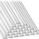 46.5" 26PCS Peel and Stick Pool Cove for 30' Round Above Ground Pool, Closed Cell Foam Peel and Stick Above Ground Pool Cove with Adhesive Backing, Protect Pool Liner, Prevents Excess Wear