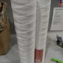 5 Micron 4.5" x 20" String Wound Sediment Water Filter, 2-Pack