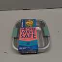 Smash Microwave Safe Stainless Steel Lunch/Sandwich/Meal Box, Sage