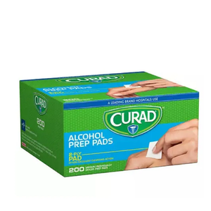 Curad Alcohol Prep Pads 400 Ea (Pack Of 4)