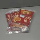 5 x Chic D Christmas Gingerbread Man Swag Valance Curtains for Kitchen, Candy Cane Curtain Valances Rod Pocket Window Curtain, Thermal Insulated Washable Swag Kitchen Curtains 56"x36"