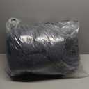 KSIIA Washable Dog Bed Deluxe Plush Dog Crate Beds Comfy Kennel Pad Anti-Slip Pet Sleeping Mat for Large, Jumbo, Medium, Small Dogs Breeds, 35" x 23", Dark Grey