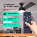 New Ceiling Fan Remote Control fit for FUMLTP BESKETIE zouzai Dannilong YYEHON, for SY95 SY33 BKT-CF04 BKT-CF04-W LBT-VTP-33, 8502, FYM-42-01 Ceiling Fan Remote