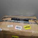 Sunheir Orthopedic Dog Bed for Large Dogs - Big Waterproof Dog Crate Bed with Removable Washable Cover, Egg Crate Foam Support, Anti-Slip Bottom, Deluxe Plush Pet Bed Mat (Grey)