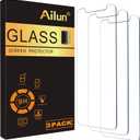 Ailun Screen Protector for iPhone 12 / iPhone 12 Pro 2020 6.1 Inch 3 Pack Case Friendly Tempered Glass