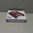 8WD Remote Control Car, 2.4Ghz RC Cars with Spray & Cool Light, Kids Toys Electroplating Process Transform Drift Climbing Car, Boys Toys for Age 4-6 7 8-13 Year Old (red-Blue)