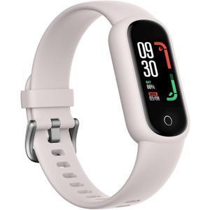 TOOBUR Fitness Tracker Watch with Heart Rate/Sleep Tracker/IP68 Waterproof, Activity Tracker with Pedometer Step Counter, Health Watch for Women Men with 14 Sports Compatible Android iOS, Beige