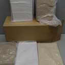 Tioncy 6 Pcs Decorative Books for Home Decor Modern Linen Covered Book Set Fake Books for Bookshelf Shelves Mantel Tiered Tray Hotel Display