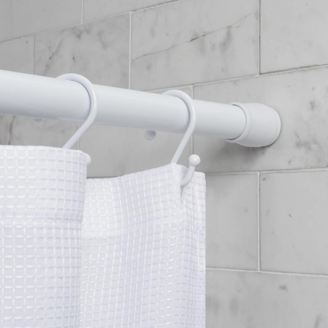 Aluminum Shower Rod 50-86 Inch
