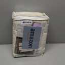 MOSAYT 100% Waterproof Dining Room Chair Covers Set of 6, Super Fit Stretch Jacquard Parson Chairs Slipcovers Removable Washable Chair Seat Protectors for Home, Kitchen, Banquet (Beige)