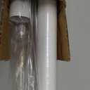 White Extra Long Tension Curtain Rod 41-146 Inch Outdoor Tension Shower Curtain Rod No Drilling for Window Patio No Slip Spliced Telescopic Design Easy to Install Never Rust Diameter 1.26 Inch