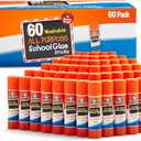 Elmer's All Purpose School Glue Sticks, Acid-Free and Washable, 7 Grams, 60 Count - Arts & Crafts, Projects, #1 Teacher Brand