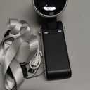 Portable Handheld Turbo Fan, 5 Gear Wind, Battery Operated, Up to 12 Working Hours, 3 IN 1 Hand Fans with Air Turbo Tech Cooling Fan for Outdoor Activities, Travel, Beach (Black)