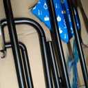 Umbra Twilight Double Curtain Rod Set Wrap Around Design Ideal for Blackout or Room Darkening Panels, 30 to 84 Inches, Black