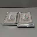 2 x Water Flosser Replacement Tips for Waterpik, 6-Pack Waterpik Flosser Replacement Tips Accessories Attachment Heads - Classic Jet Tips Set JT-100E & Storage Case