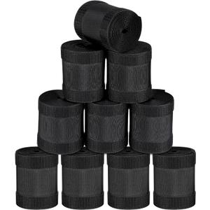 WILLBOND Carpet Cord Cover Cable Protector Floor Cover Cable Protector Management Only for Commercial Office Carpet(98.43 ft,Black)