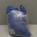 Ultralight Puffy Blanket, Outdoor Camping Blanket, Water-Resistant and Packable, Great for Camping, Stadium, Traveling, Backpacking, Picnic and Beach. 53"x35". Royal Blue