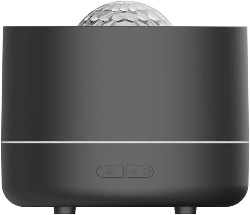 Small Humidifiers for BedroomUltrasonic Cool Mist Humidifier, Water Ripple Projection Aroma DiffuserEasy to Fill and CleanAuto Shut-off for Safety Desktop Humidifier for Bedroom Home Baby Plants