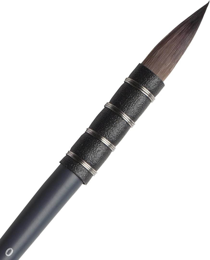 Winsor & Newton Professional Watercolour Synthetic Squirrel Quill Brush, Size 0