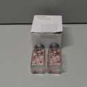 2 Pcs Valentine's Hearts Salt Pepper Shakers, New Year Red Pink Heart Shaped Salt Pepper Shakers Set for Valentine's Day Anniversaries, Weddings Kitchen Counter and Table Decorations