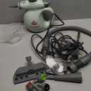 BISSELL Steam Shot Deluxe handheld pressurized steamer for maintenance cleaning with 10 cleaning tools