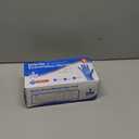 Schneider Nitrile Exam Gloves, Medical Grade Blue Disposable Gloves Latex Free, Rubber Glove for Cleaning, Cooking, Food Prep (Small)