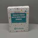 Fimibuke Kids Insulated Water Bottle, 18oz BPA FREE Kids Cups with Straw Double Wall Vacuum Tumbler 18/8 Stainless Steel Leak Proof Toddler Water Bottle for School Boys Girls (2 Pack, Ocean Life)