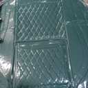 ZenRide Green Thick Nappa Leather Automotive Front Car Seat Covers Set of 2