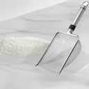 Stainless Steel Cat Litter Scoop  Anti-Stick Litter Shovel with Hook, Rust-Proof & Heavy Duty Cat Litter Scooper for Clumping Litter, Easy to Clean & Store (0.08in*0.08in)