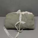 Amlie Home Waffle Throw Blanket for Couch, Soft Cozy Chenille Knit Blanket Warm Decorative Throw for Sofa, 50"x60", Sage Green