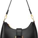 KKXIU Small Shoulder Bag for Women - Women's Handbags Small Purses for Women Trendy Vegan Leather Purse with Removable Strap