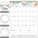 2026-2027 Wall Calendar Extra Large 22"x17", 2026 Wall Calendar 18 Month from January 2026 to June 2027, Hanging Wall Calendars 2026-2027 with Twin-Wire Binding for Home Office Planning Organizing