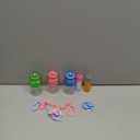 BABESIDE Baby Doll Bottles with Disappearing Milk and Juice Magic Bottles, Magnetic Pacifiers and Pacifier Clips Chain for Reborn Baby Dolls Girls & Boys, 8 Pcs Baby Doll Accessories Set